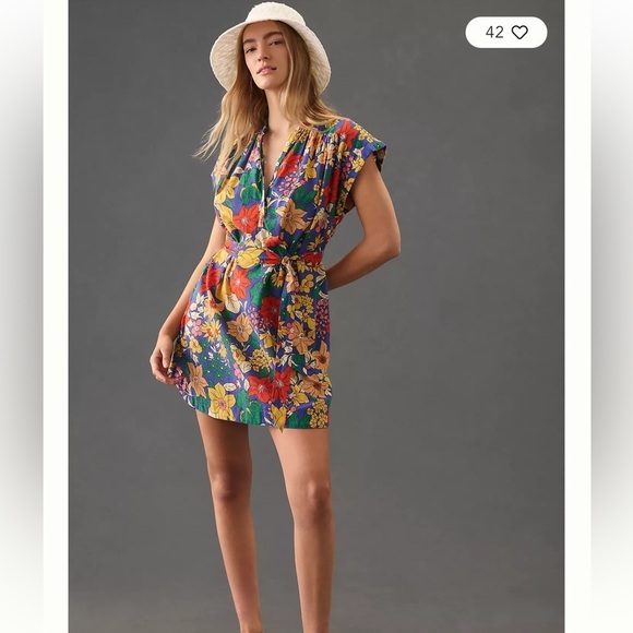 MOTHER The Slow Ride Shirt Dress - Picture 1 of 8